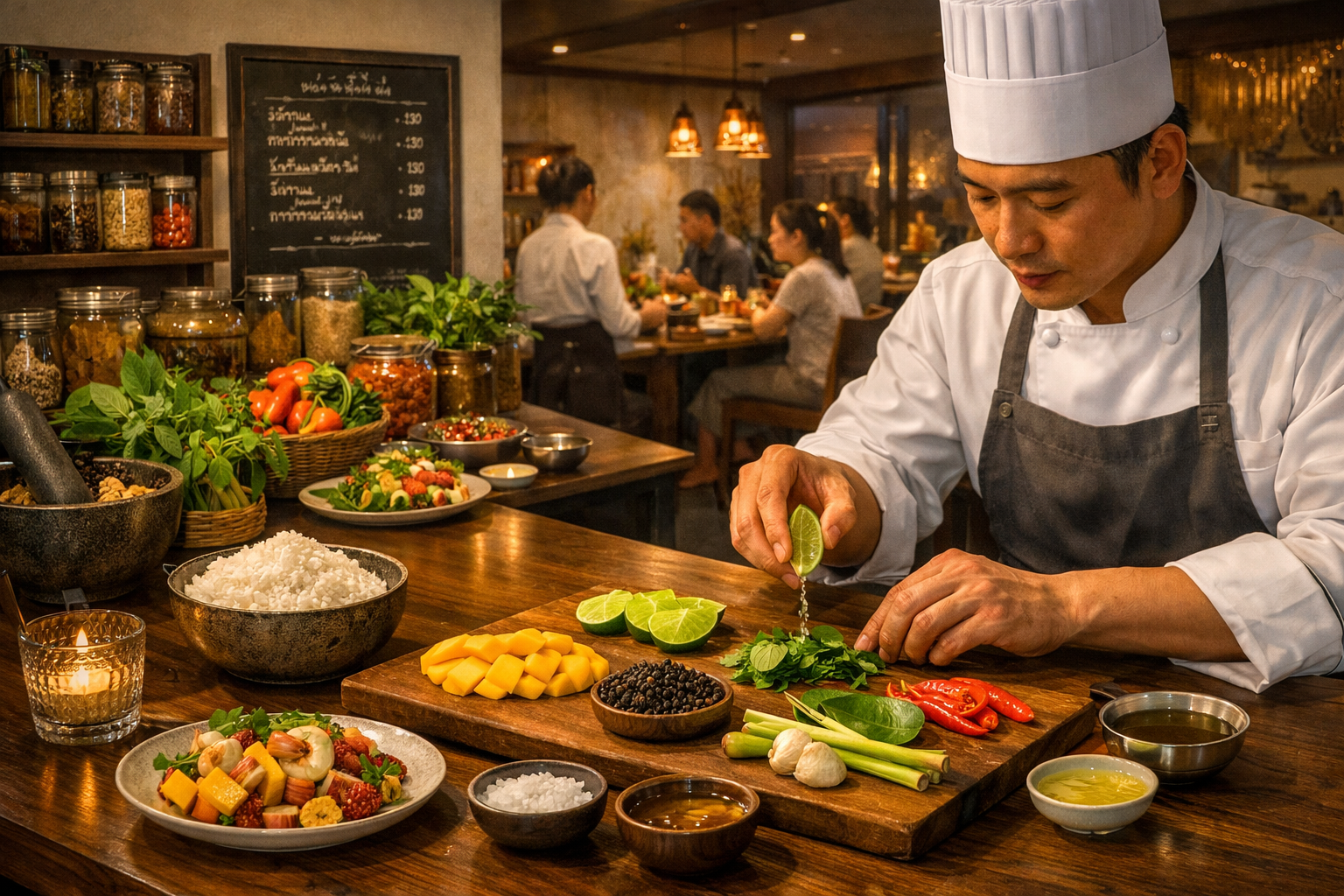 Articolo 11: Sbloccare i Sapori della Tailandia: Una Guida per Principianti alla Cibo e alla Cucina Tailandese