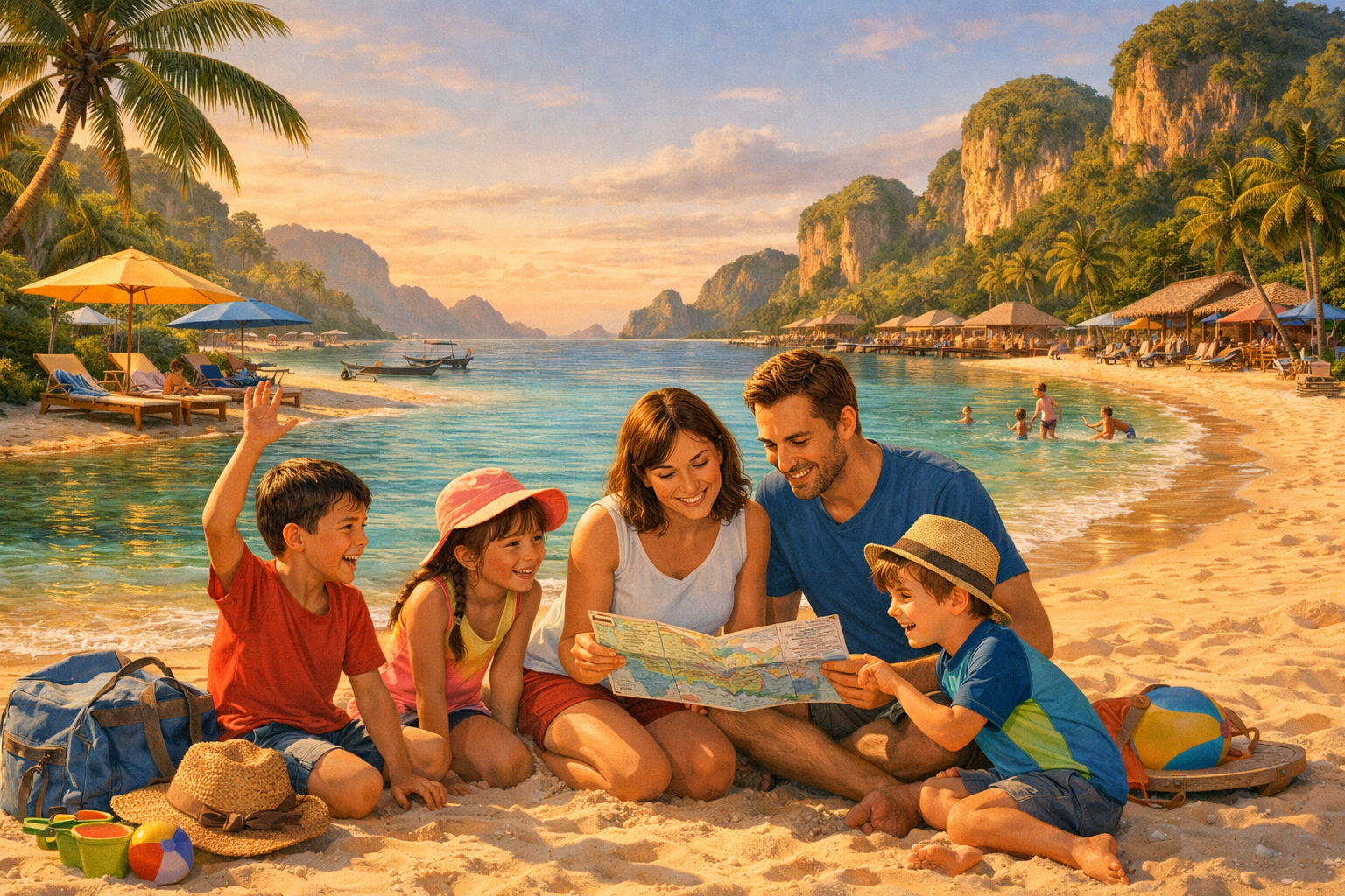 Family-Friendly Beaches in Thailand: Safe and Fun for All Ages