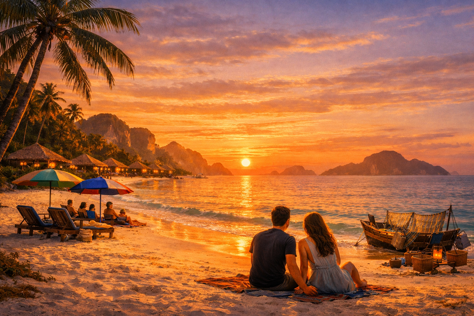 Sunset Lovers' Paradise: The Most Beautiful Beaches in Thailand