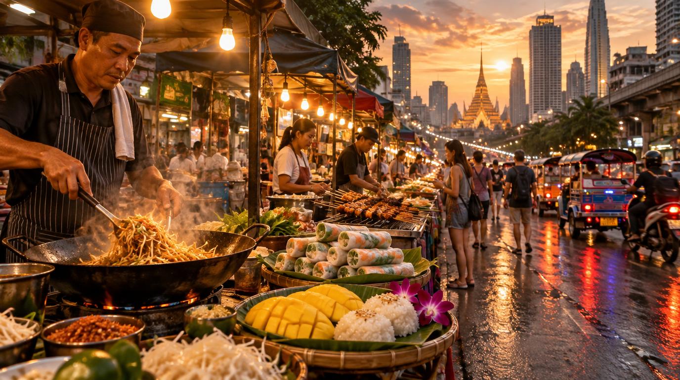 Top 10 Must-Try Street Foods in Bangkok This Holiday