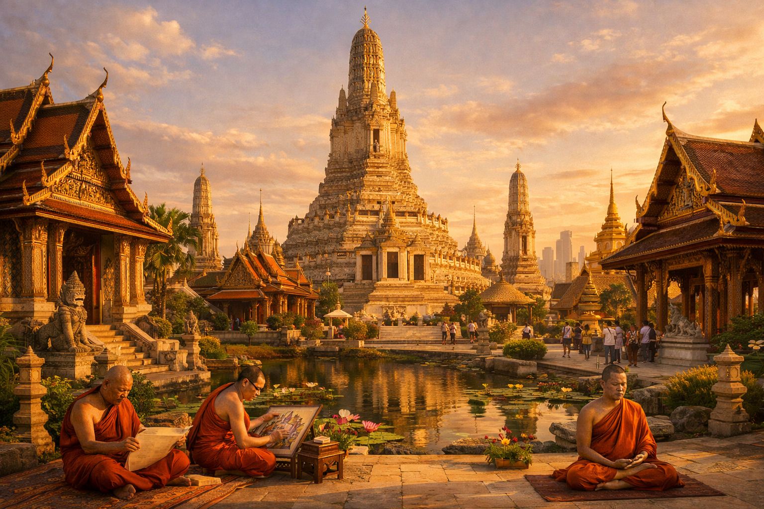 Eine Reise durch die Zeit: Die historische Bedeutung der thailändischen Tempel