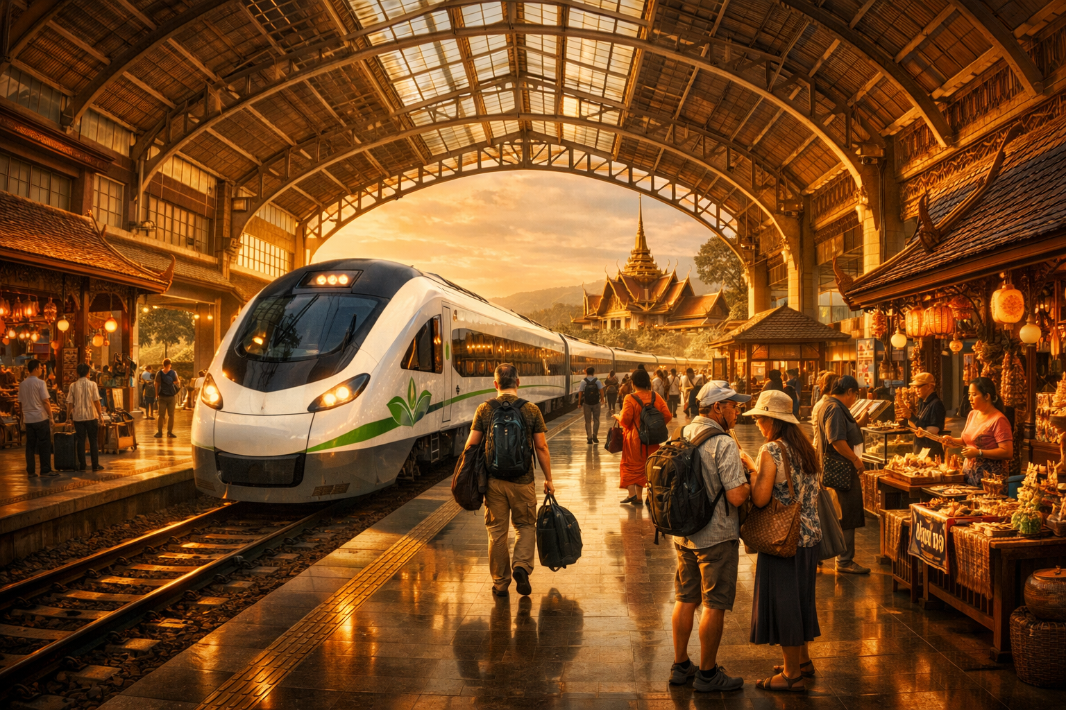 Sustainable Tourism on Rails: The Eco-Friendly Side of Train Travel in Thailand