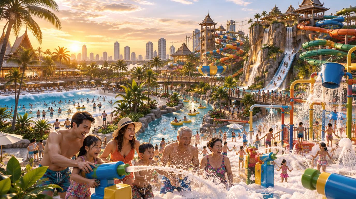 Thailand's Best Water Parks for a Thrilling Family Vacation