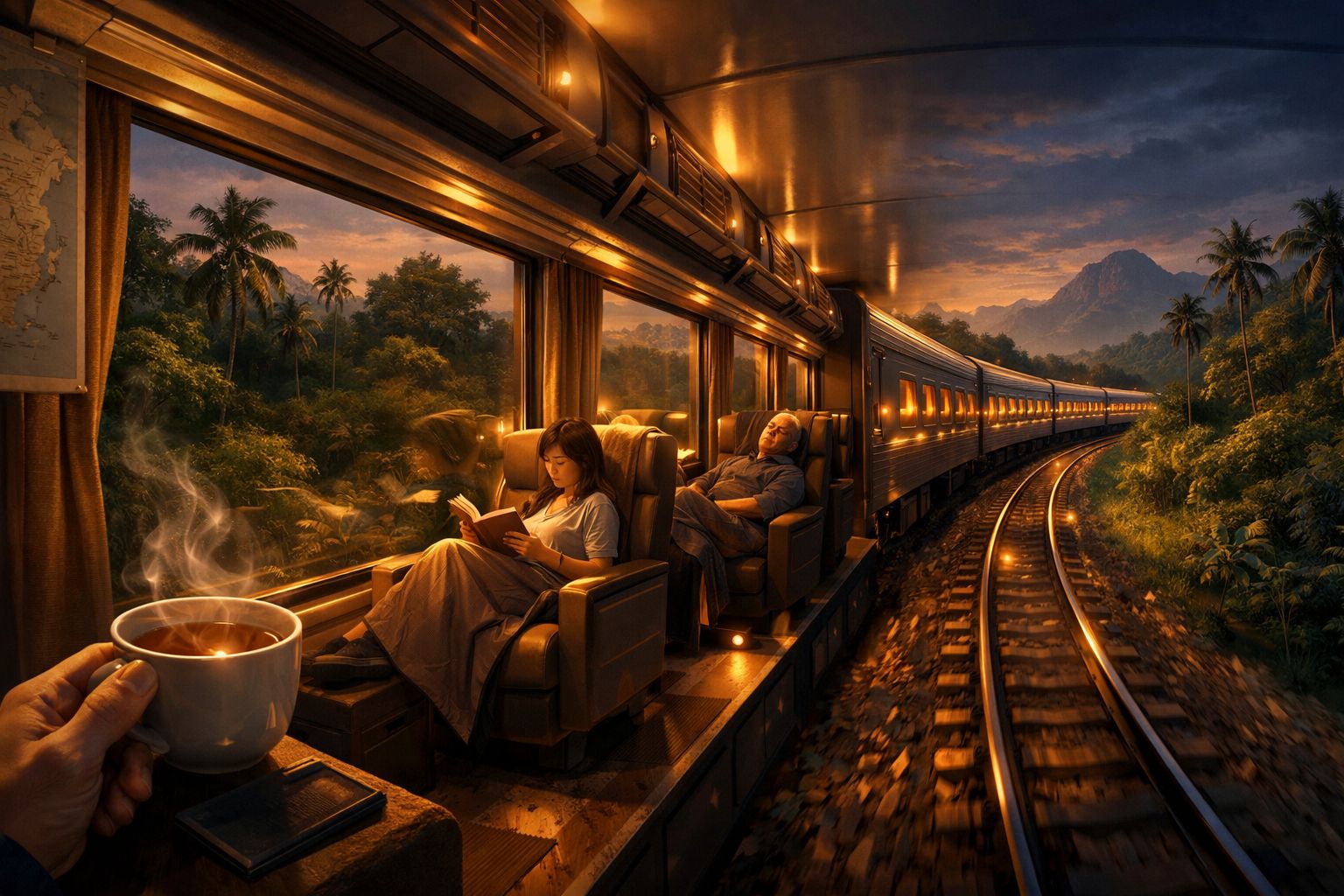 Exploring Night Train Journeys Across Thailand