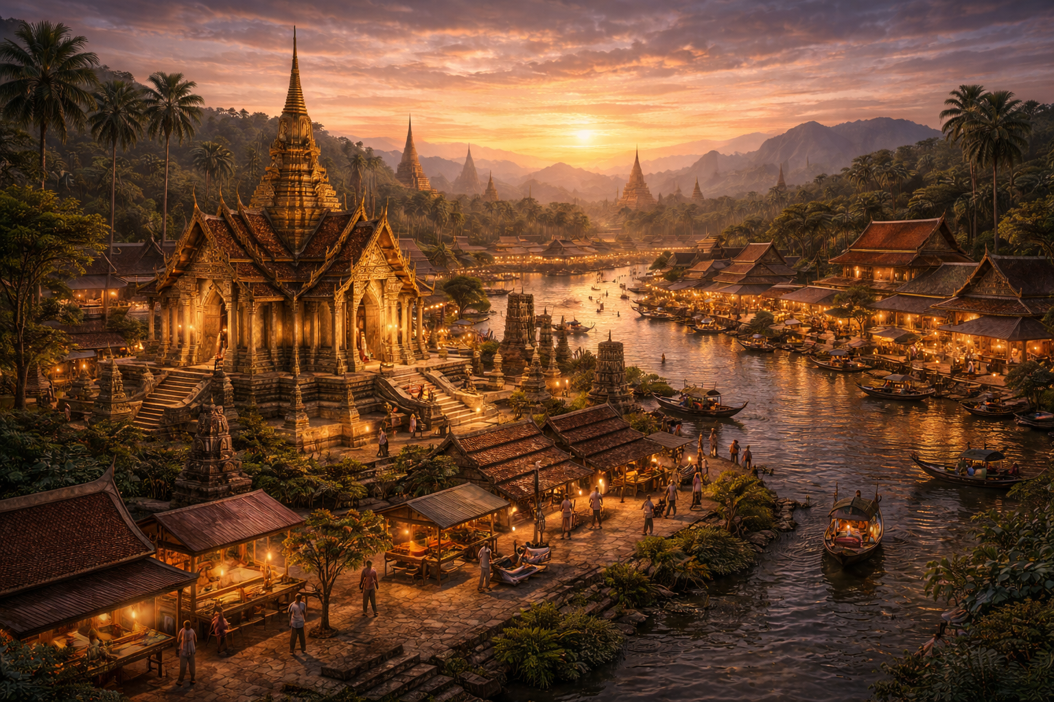 From Sukhothai to Siam: The Early Kingdoms of Thailand