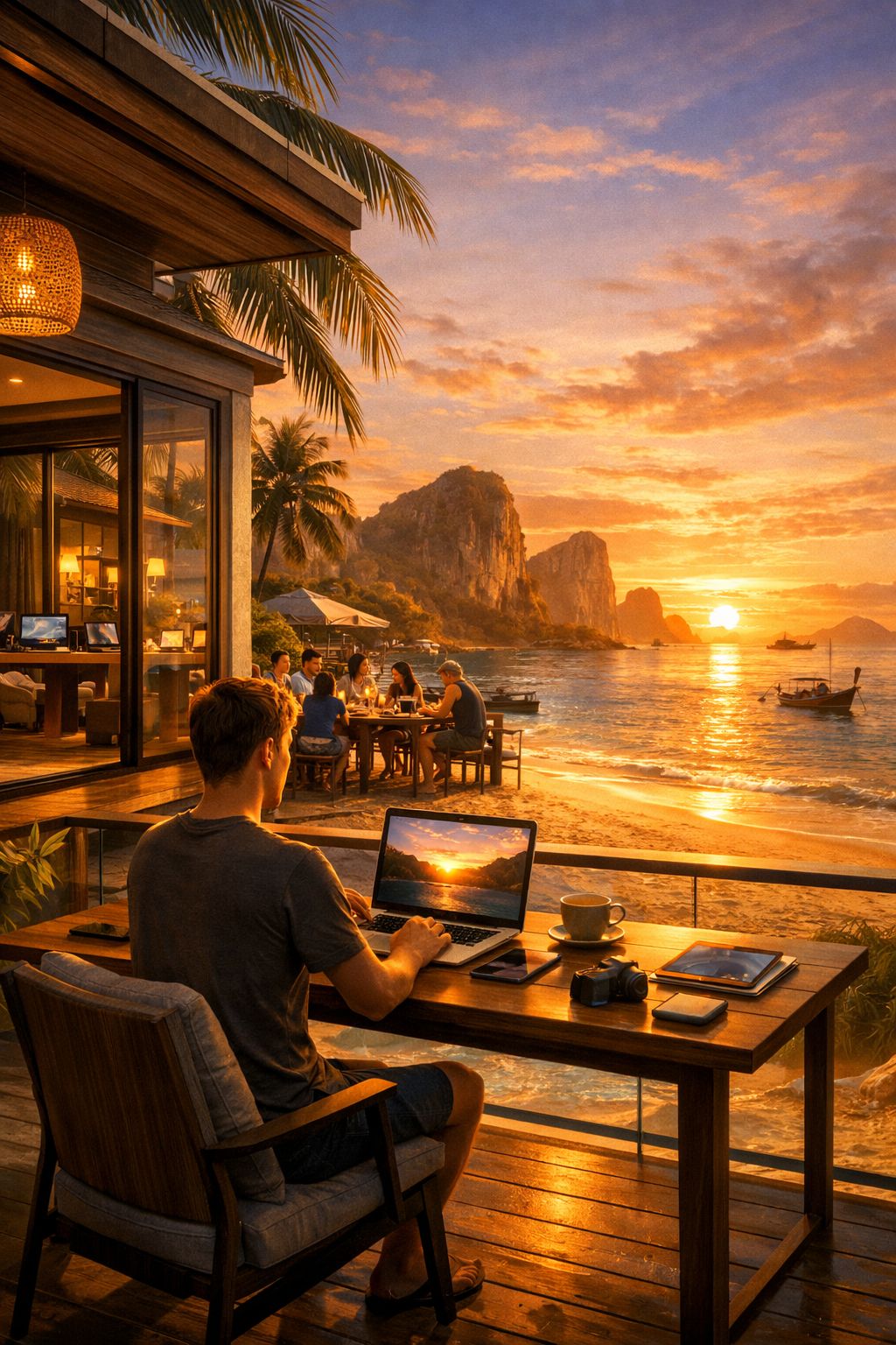 Exploring the Best Beach Destinations for Digital Nomads in Thailand