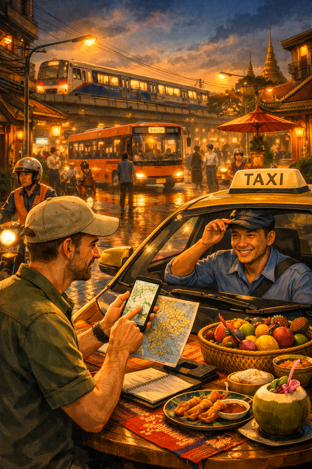 Transportation Safety in Thailand: Navigating Roads & Public Transit