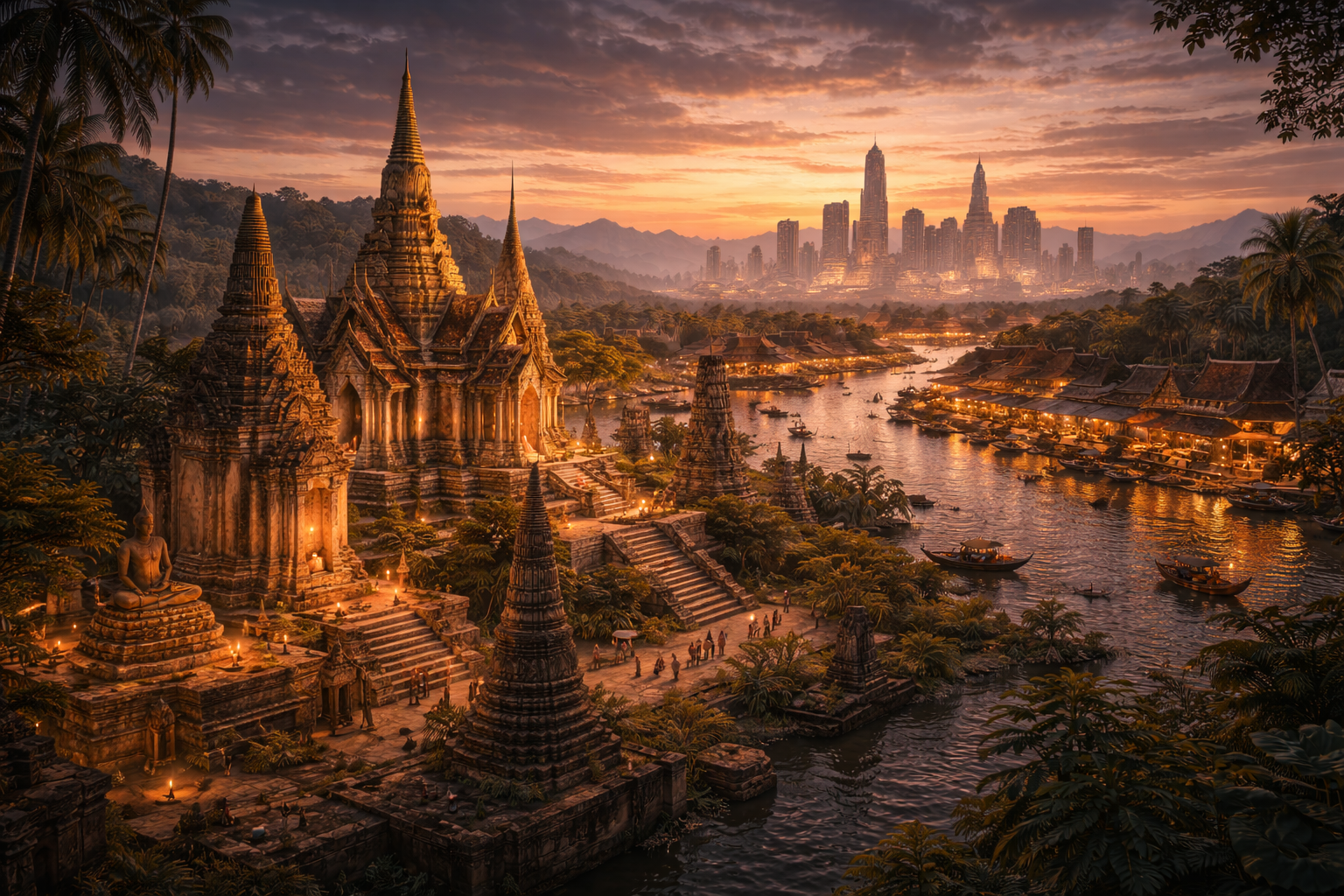 The Fall of Ayutthaya and the Rise of Bangkok