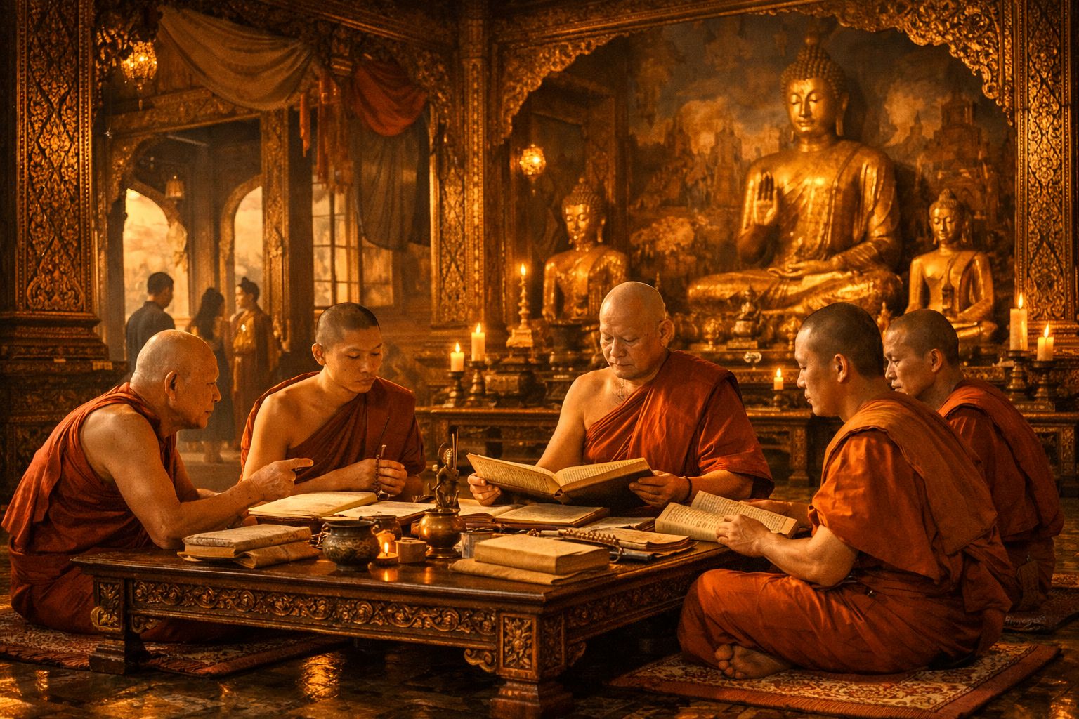 Mönche und Mystizismus: Leben im Inneren der antiken Tempel Thailands