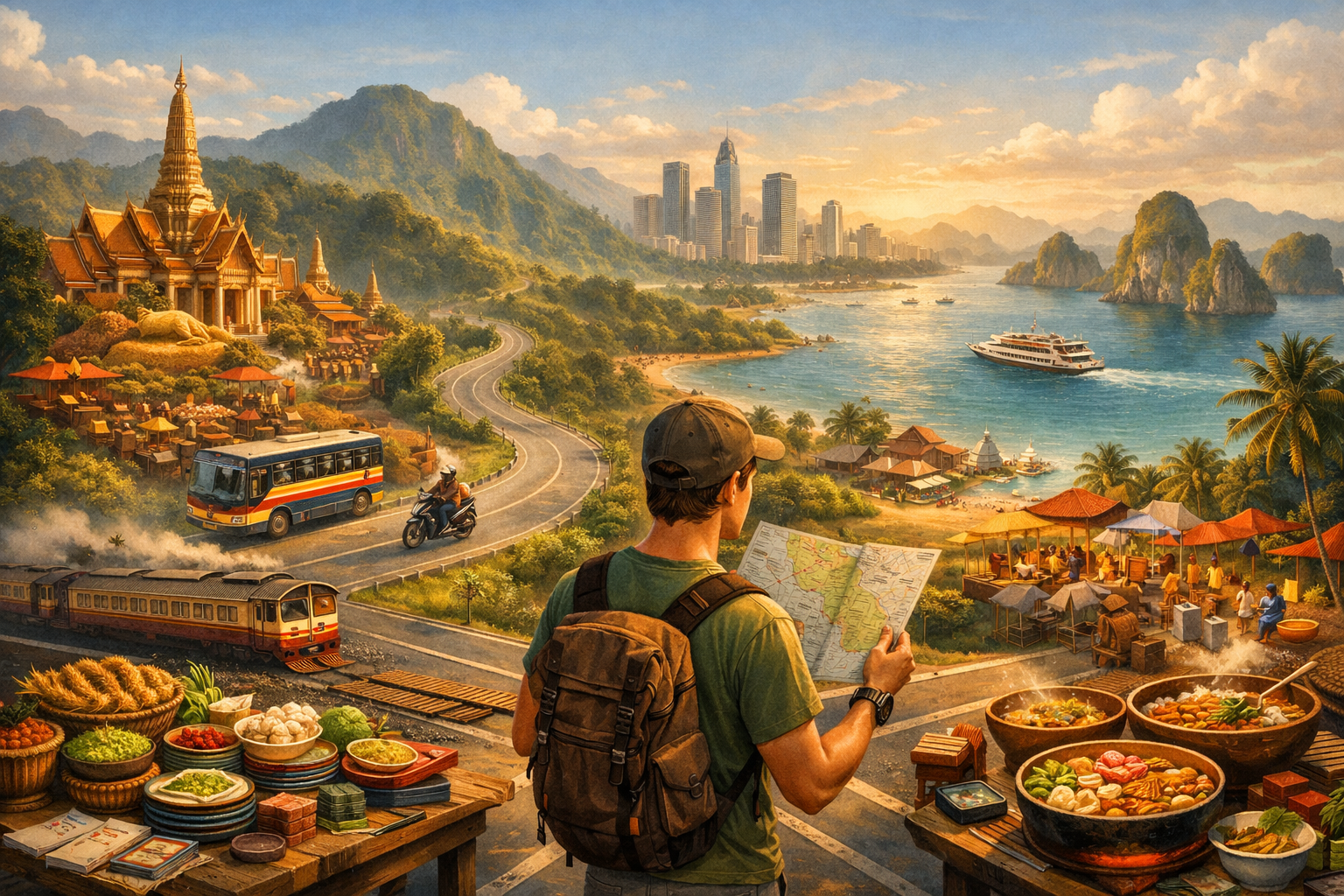 Transportation in Thailand: Navigating Costs by Land, Air & Sea