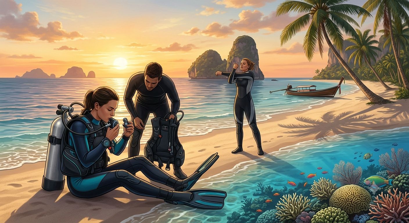 From Novice to Pro: Mastering Diving Techniques in Thailand
