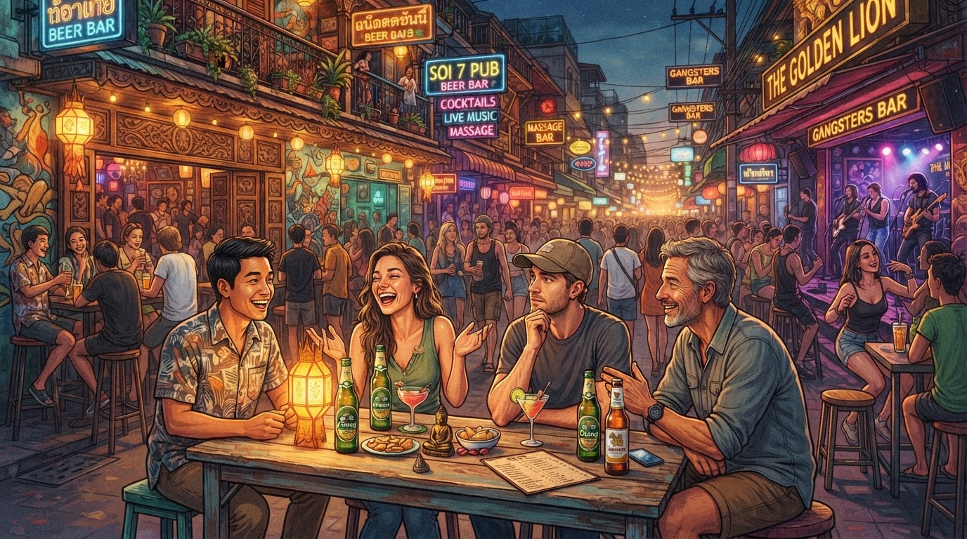 The Ultimate Thai Pub Crawl Experience in Pattaya