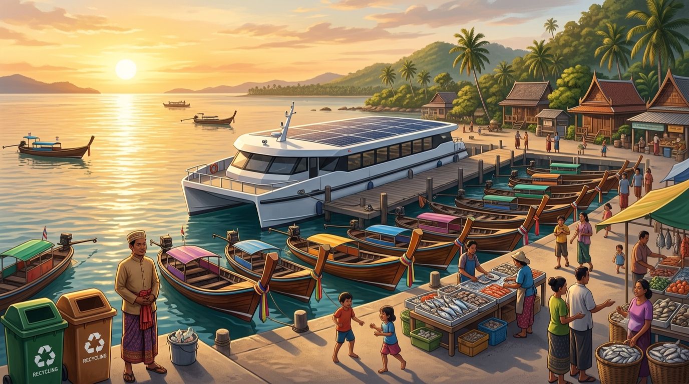 Sustainable Island Transport Solutions in Thailand