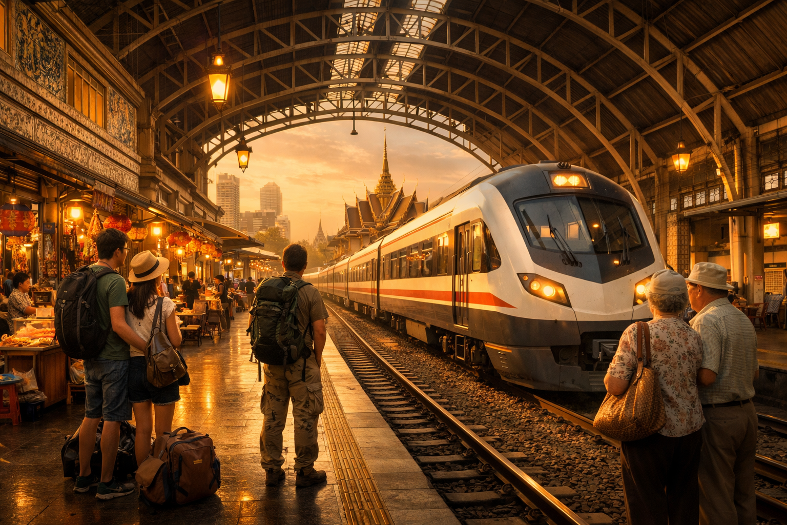 From Bangkok to Chiang Mai: Unveiling Thailand's Iconic Railways