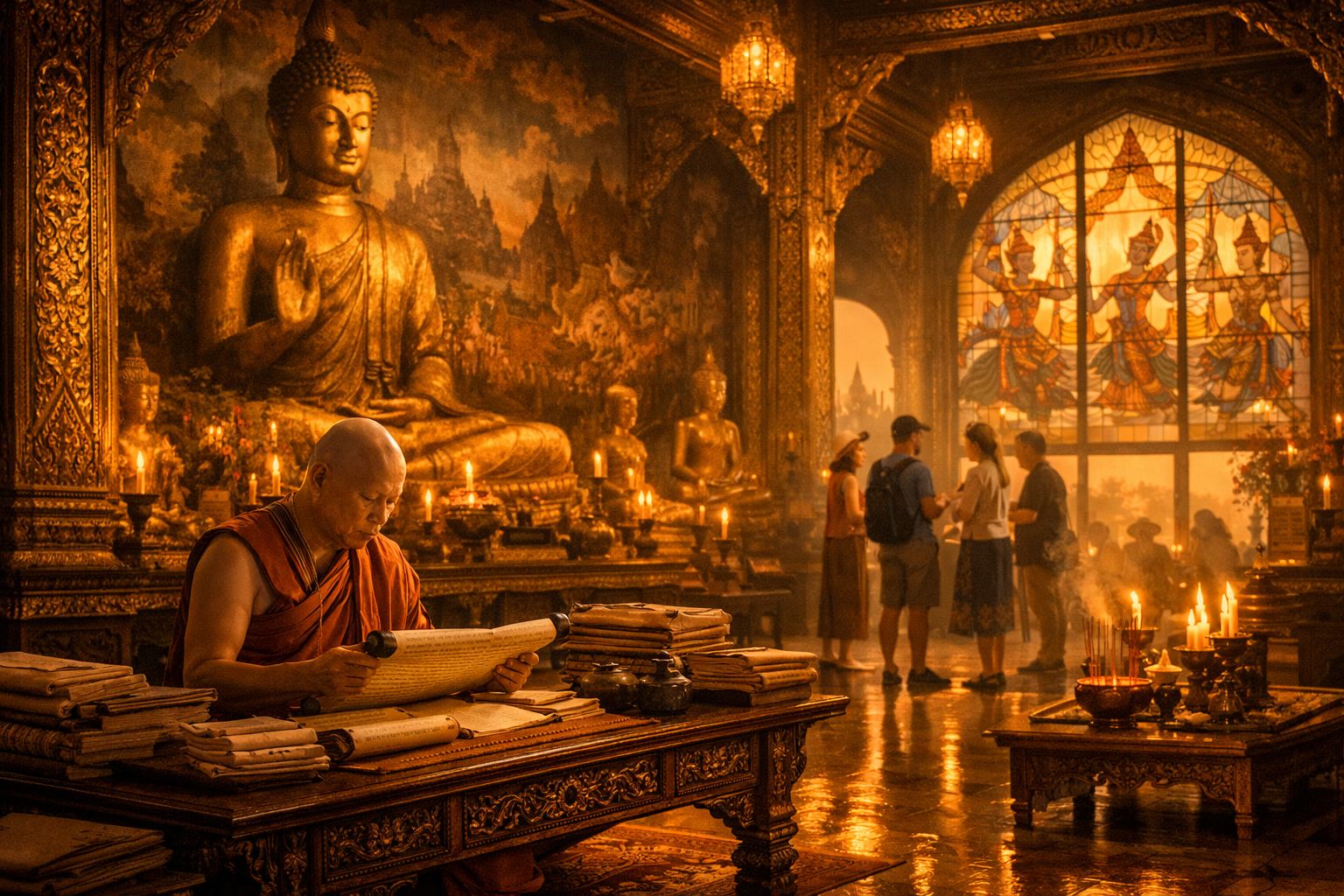 Kulturelle Einblicke: Rituale und Praktiken in thailändischen Tempeln