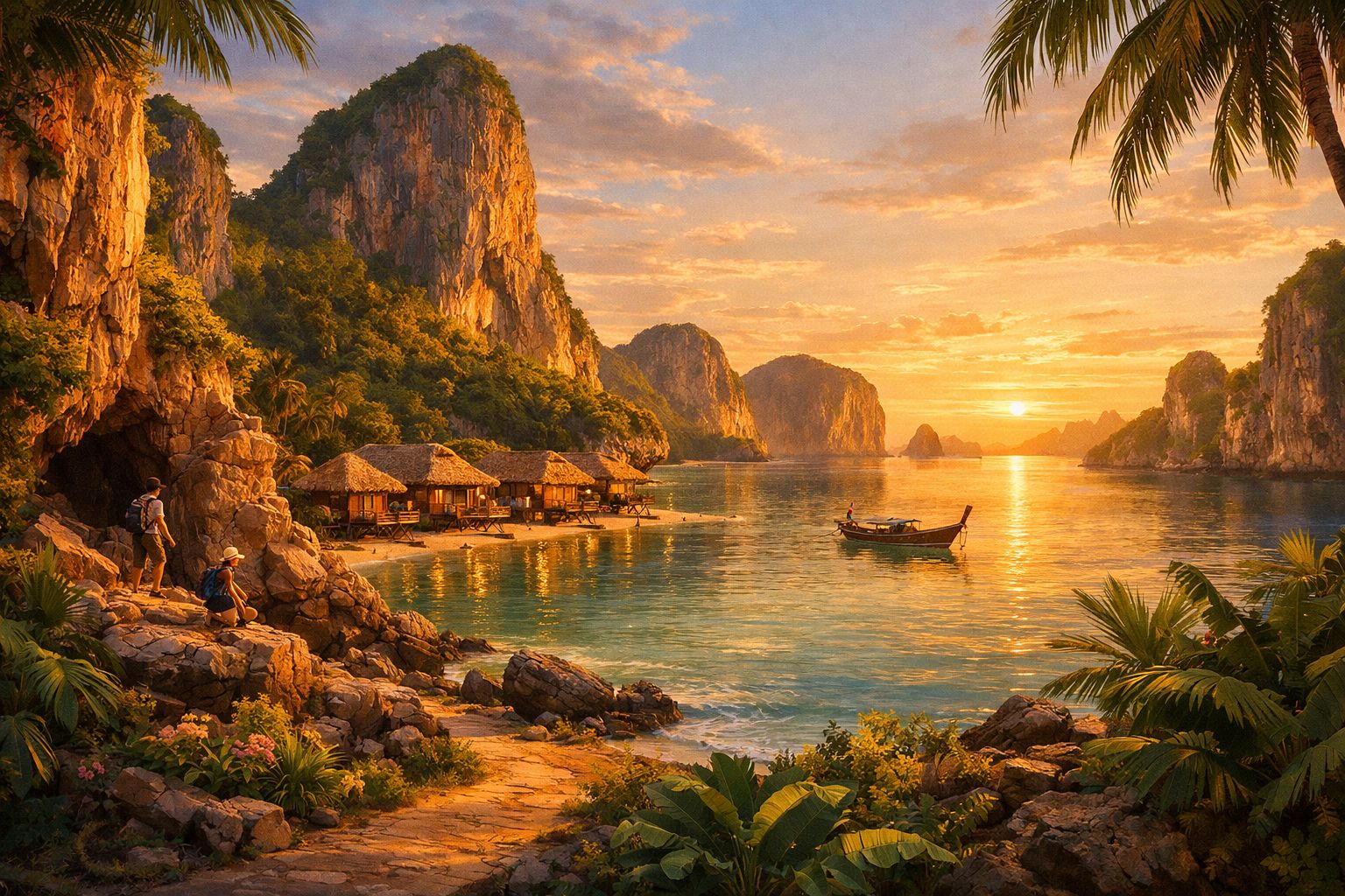 Exploring the Hidden Gems of Railay Beach