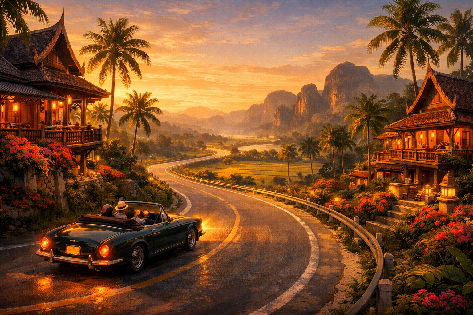 Driving Tips for Tourists: Navigating Thailand's Roads